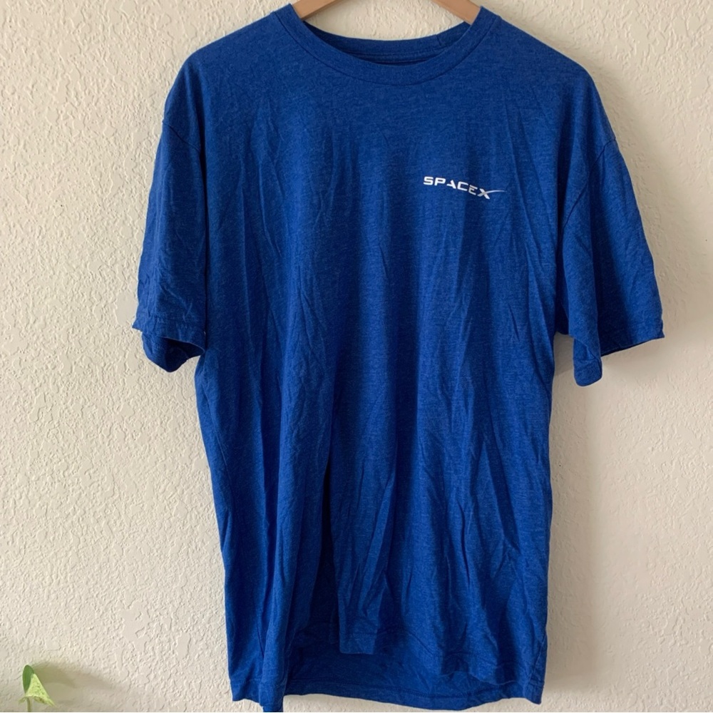 Blue Space X Shirt
